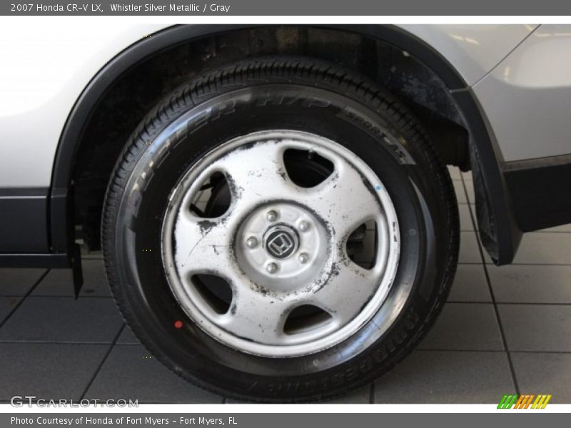 Whistler Silver Metallic / Gray 2007 Honda CR-V LX
