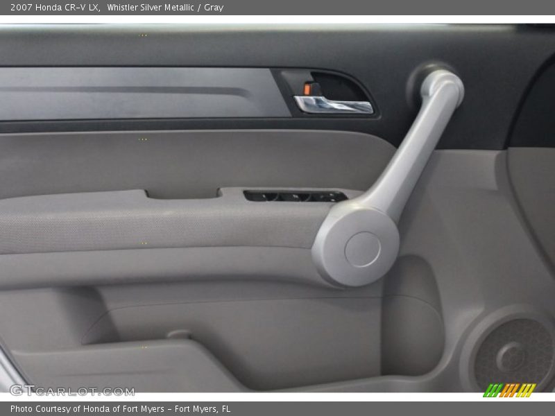 Whistler Silver Metallic / Gray 2007 Honda CR-V LX