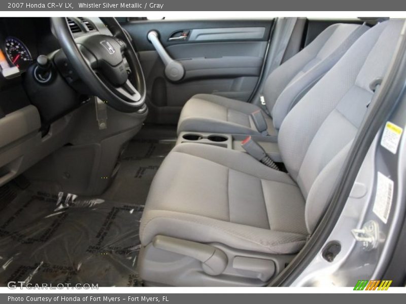 Whistler Silver Metallic / Gray 2007 Honda CR-V LX