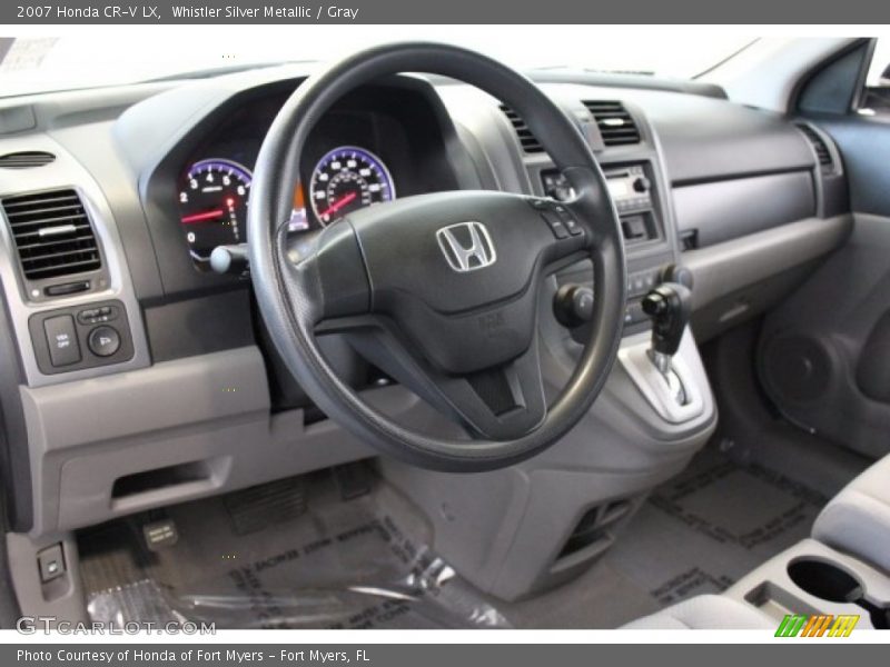  2007 CR-V LX Gray Interior