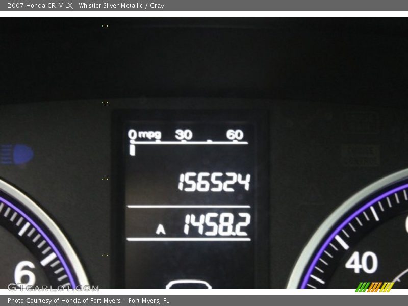 Whistler Silver Metallic / Gray 2007 Honda CR-V LX