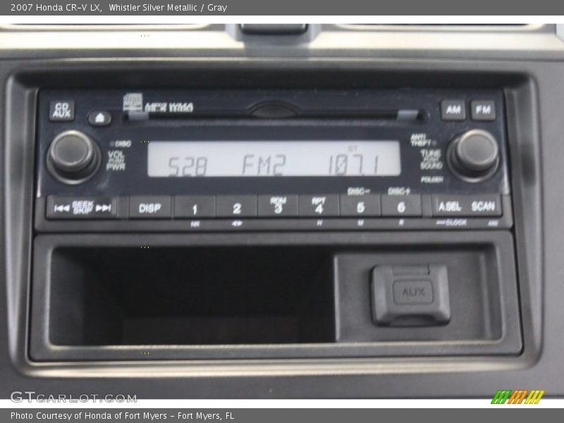 Whistler Silver Metallic / Gray 2007 Honda CR-V LX