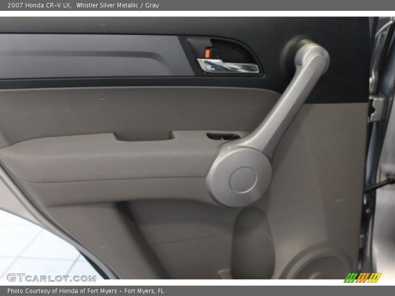 Whistler Silver Metallic / Gray 2007 Honda CR-V LX