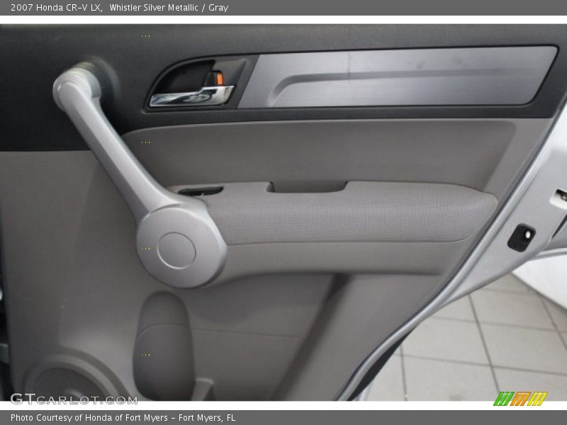 Whistler Silver Metallic / Gray 2007 Honda CR-V LX