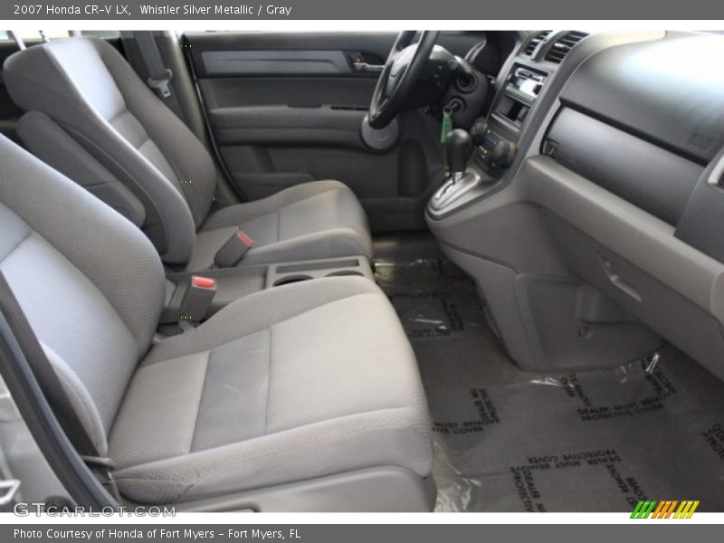 Whistler Silver Metallic / Gray 2007 Honda CR-V LX