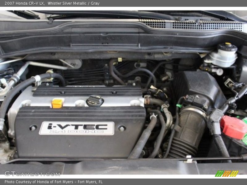 Whistler Silver Metallic / Gray 2007 Honda CR-V LX