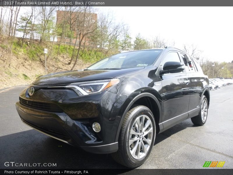 Front 3/4 View of 2017 RAV4 Limited AWD Hybrid