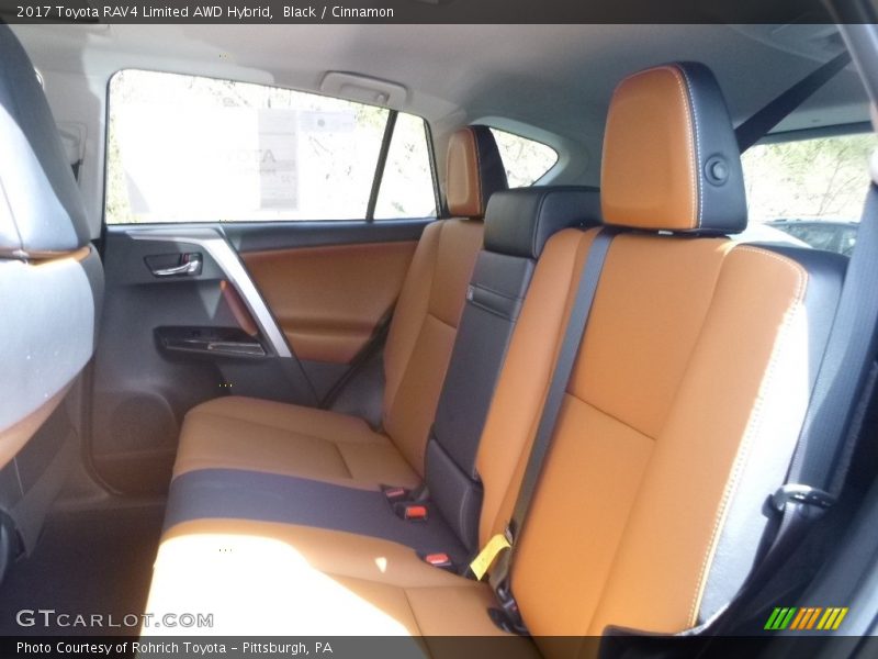 Rear Seat of 2017 RAV4 Limited AWD Hybrid