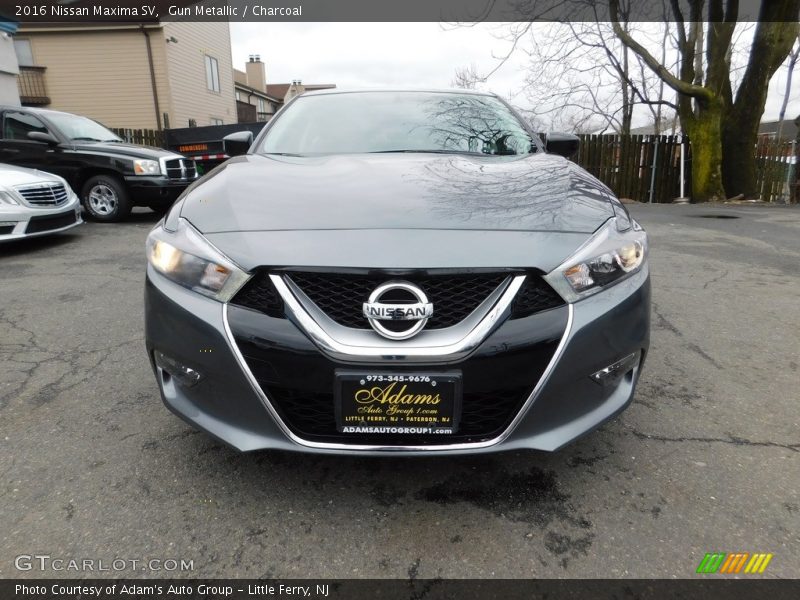 Gun Metallic / Charcoal 2016 Nissan Maxima SV