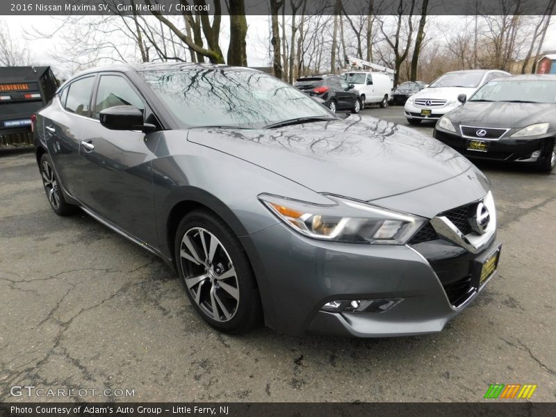 Gun Metallic / Charcoal 2016 Nissan Maxima SV