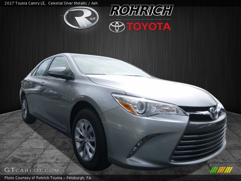 Celestial Silver Metallic / Ash 2017 Toyota Camry LE