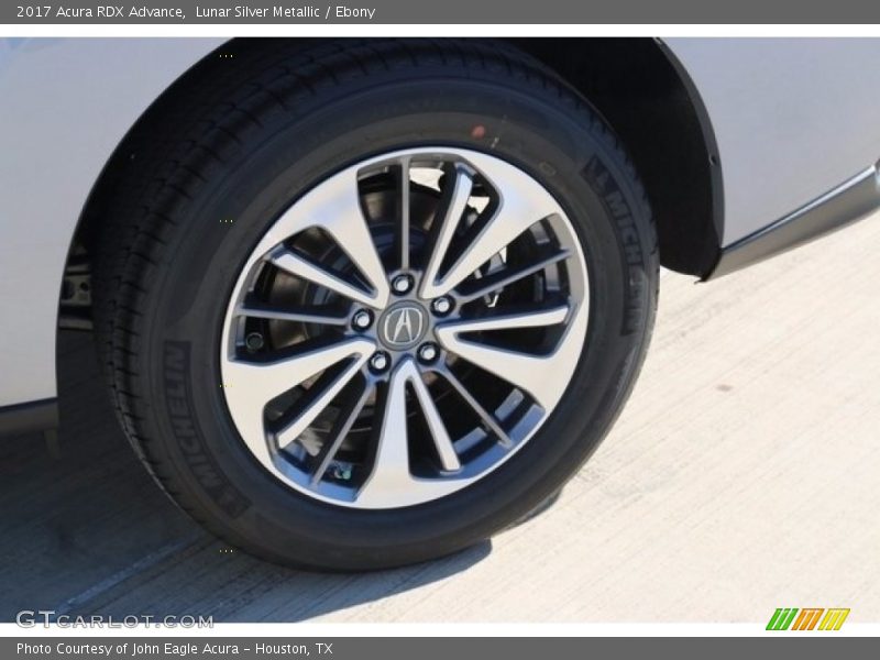 Lunar Silver Metallic / Ebony 2017 Acura RDX Advance