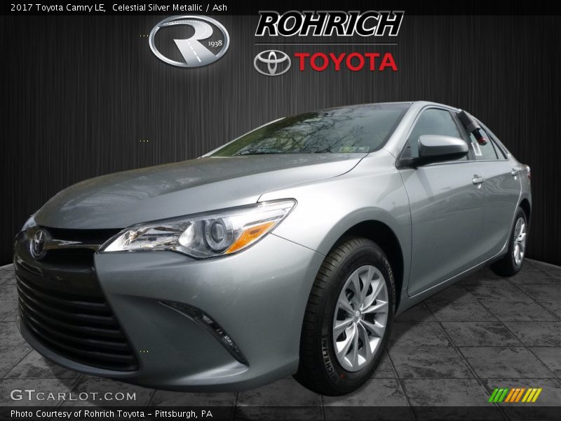 Celestial Silver Metallic / Ash 2017 Toyota Camry LE