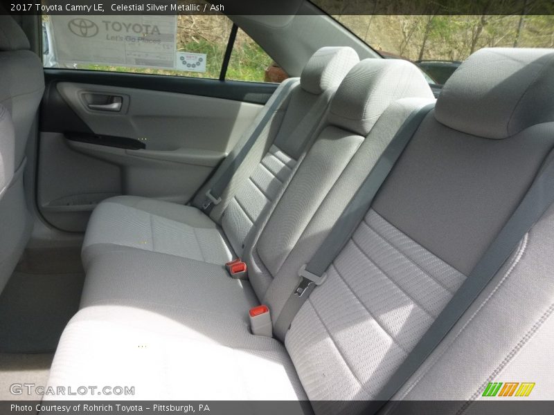 Celestial Silver Metallic / Ash 2017 Toyota Camry LE