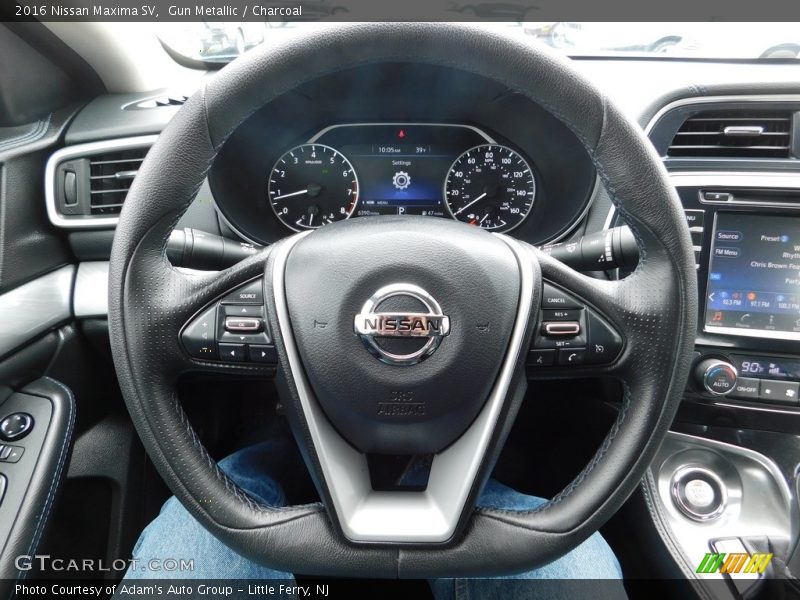 Gun Metallic / Charcoal 2016 Nissan Maxima SV