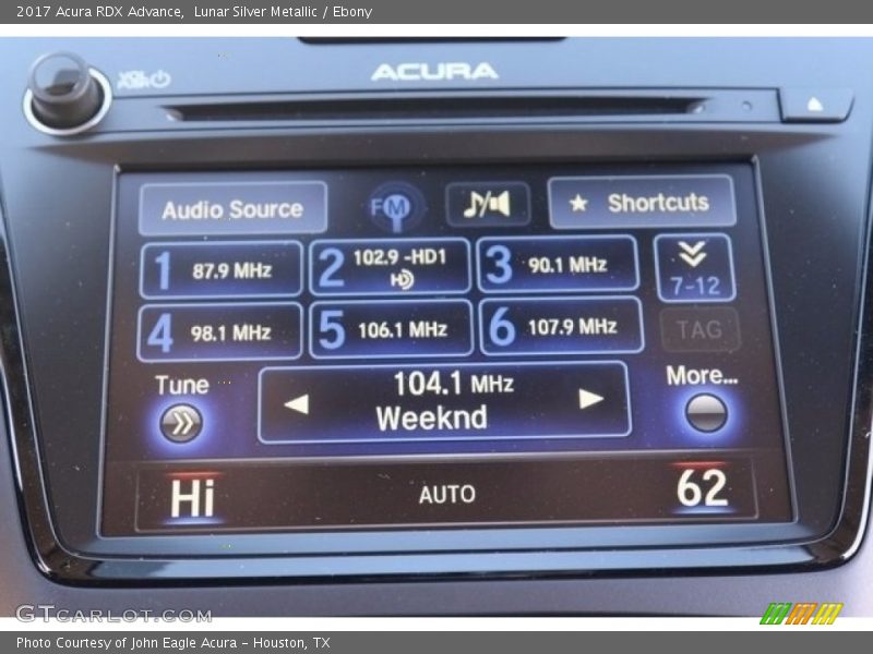 Lunar Silver Metallic / Ebony 2017 Acura RDX Advance