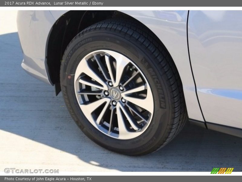Lunar Silver Metallic / Ebony 2017 Acura RDX Advance