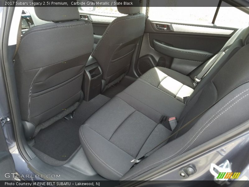 Carbide Gray Metallic / Slate Black 2017 Subaru Legacy 2.5i Premium