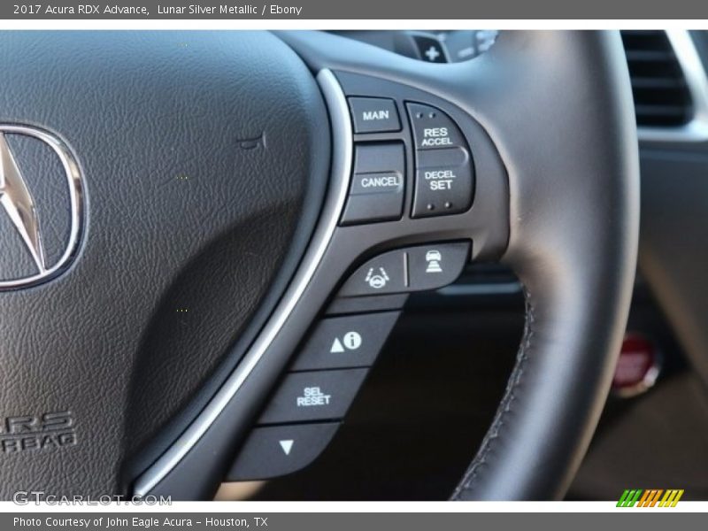 Lunar Silver Metallic / Ebony 2017 Acura RDX Advance