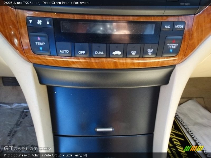 Deep Green Pearl / Parchment 2006 Acura TSX Sedan
