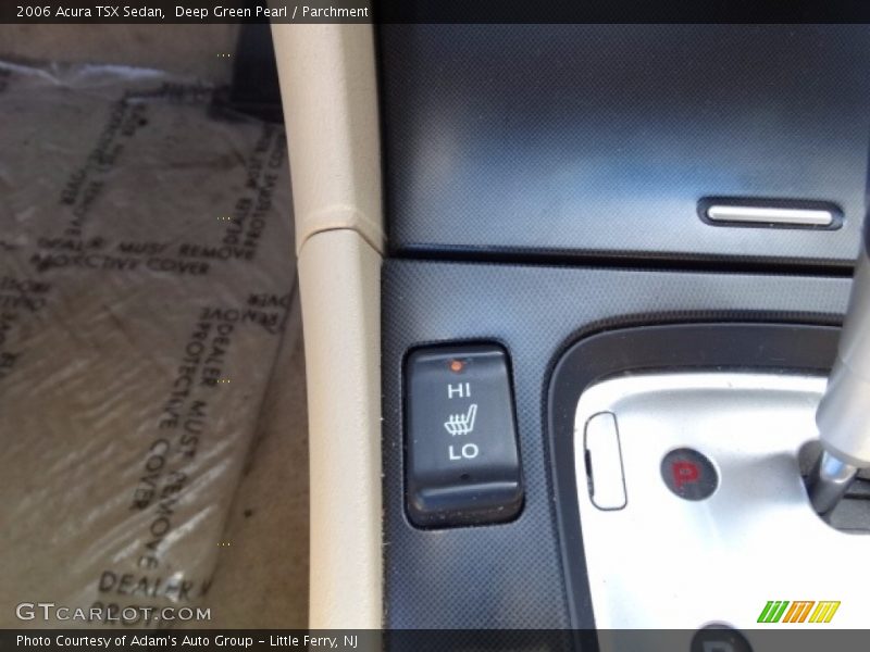 Deep Green Pearl / Parchment 2006 Acura TSX Sedan