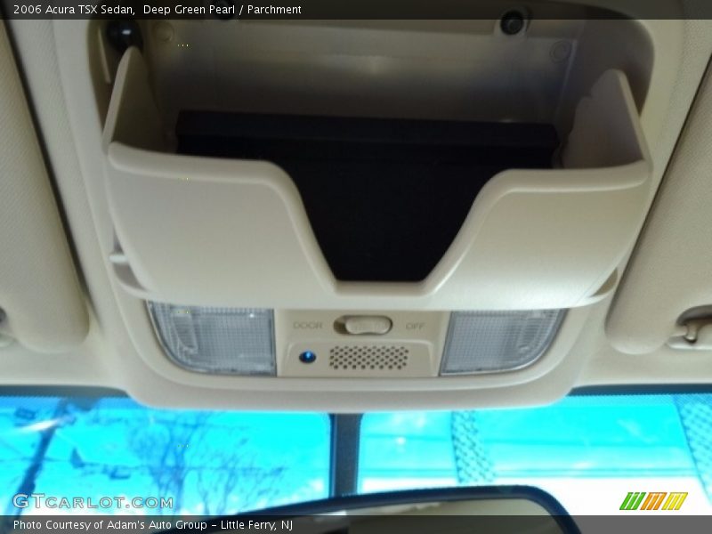 Deep Green Pearl / Parchment 2006 Acura TSX Sedan
