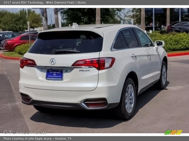 White Diamond Pearl / Ebony 2017 Acura RDX Technology