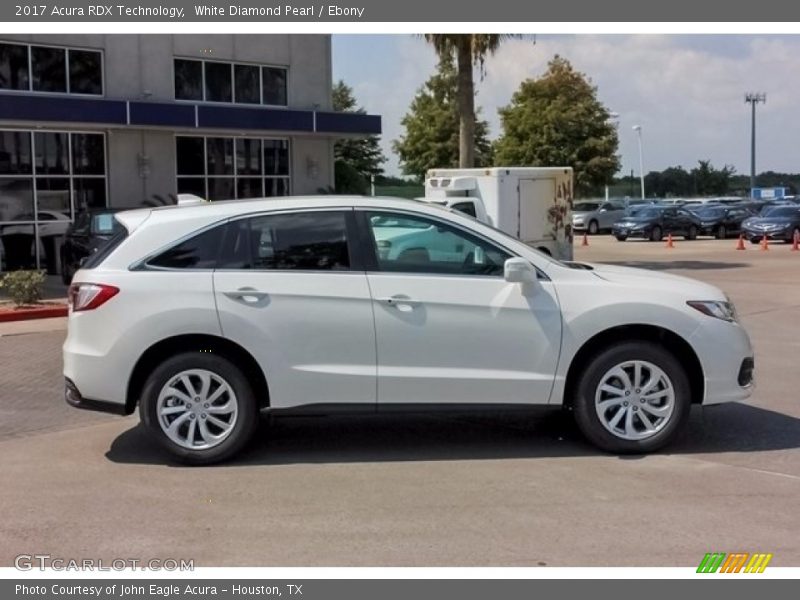 White Diamond Pearl / Ebony 2017 Acura RDX Technology