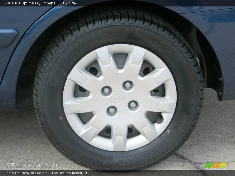Imperial Blue / Gray 2004 Kia Optima LX