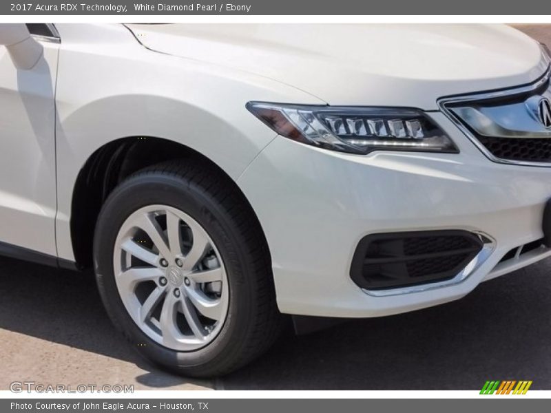 White Diamond Pearl / Ebony 2017 Acura RDX Technology