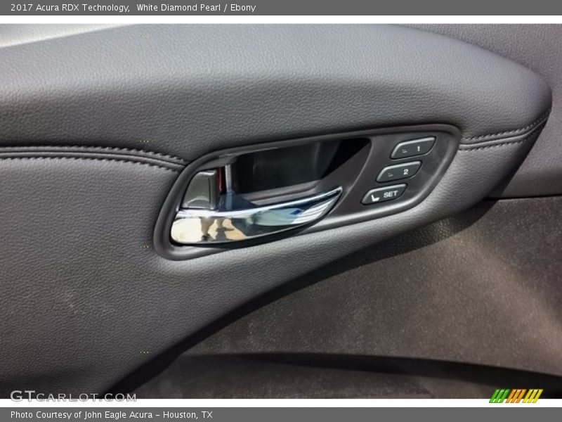 White Diamond Pearl / Ebony 2017 Acura RDX Technology