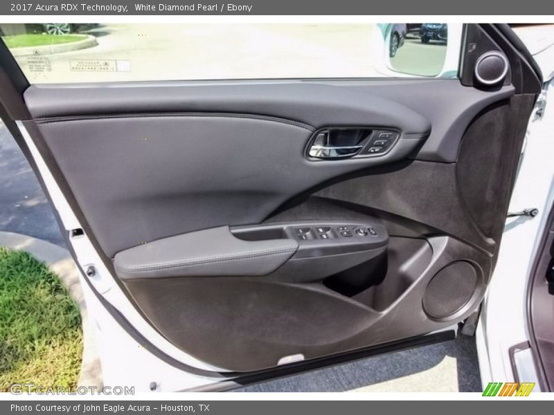 White Diamond Pearl / Ebony 2017 Acura RDX Technology