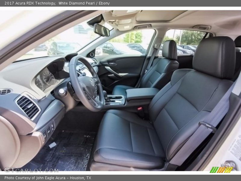 White Diamond Pearl / Ebony 2017 Acura RDX Technology