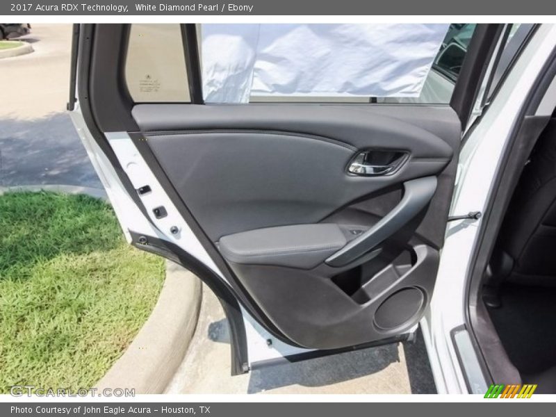 White Diamond Pearl / Ebony 2017 Acura RDX Technology