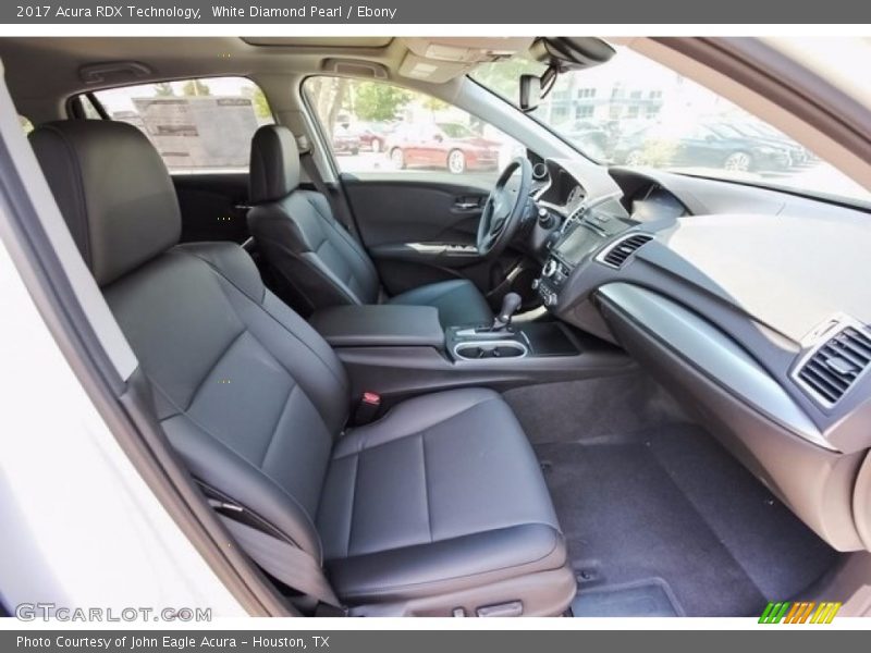 White Diamond Pearl / Ebony 2017 Acura RDX Technology