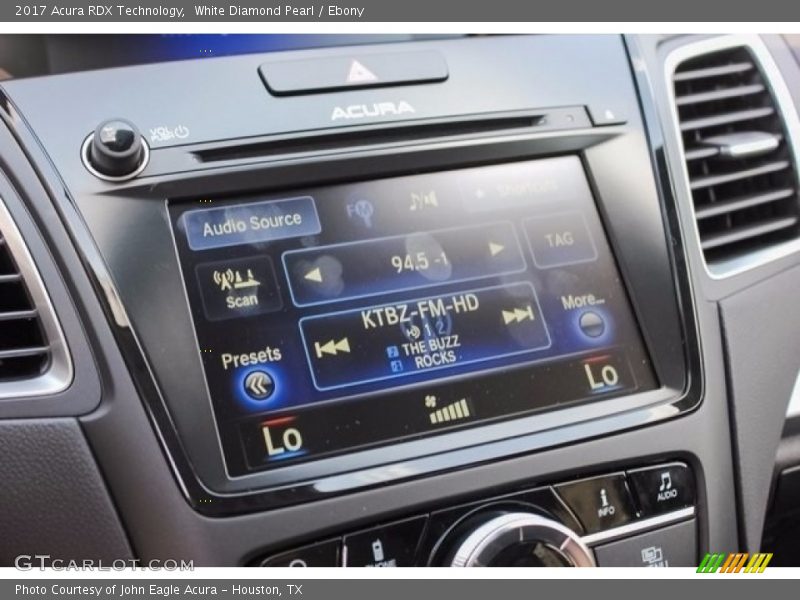 White Diamond Pearl / Ebony 2017 Acura RDX Technology
