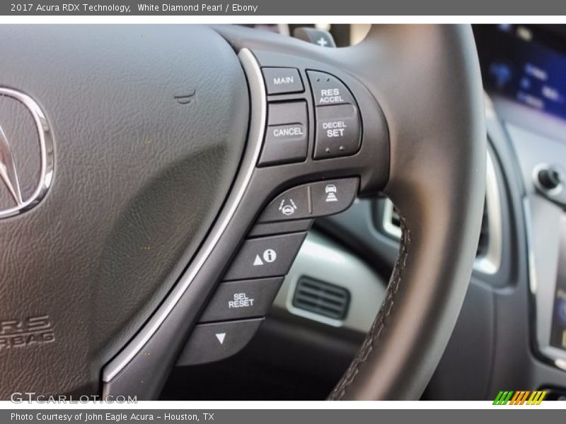 White Diamond Pearl / Ebony 2017 Acura RDX Technology