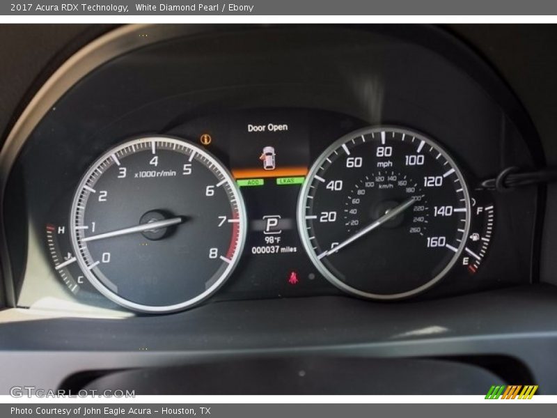 White Diamond Pearl / Ebony 2017 Acura RDX Technology