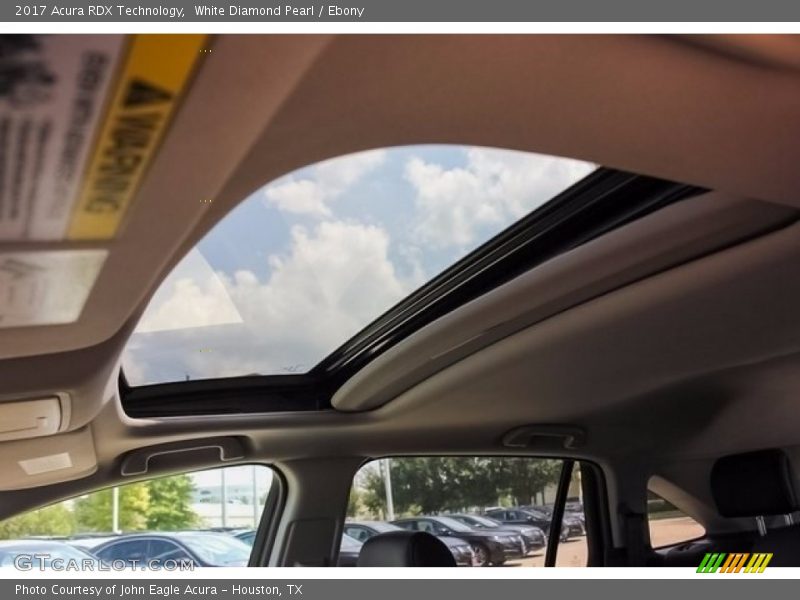 White Diamond Pearl / Ebony 2017 Acura RDX Technology