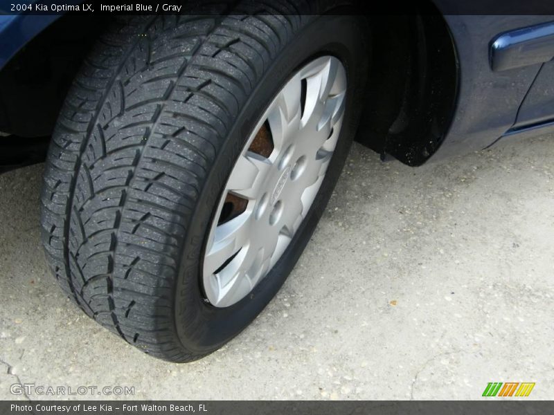 Imperial Blue / Gray 2004 Kia Optima LX