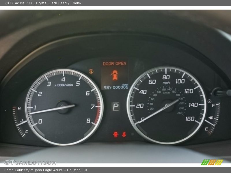 Crystal Black Pearl / Ebony 2017 Acura RDX