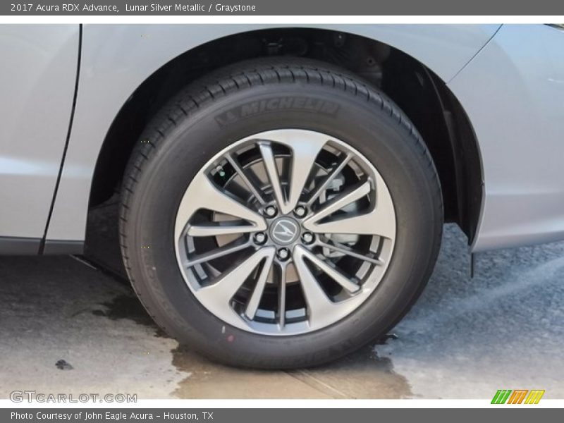 Lunar Silver Metallic / Graystone 2017 Acura RDX Advance