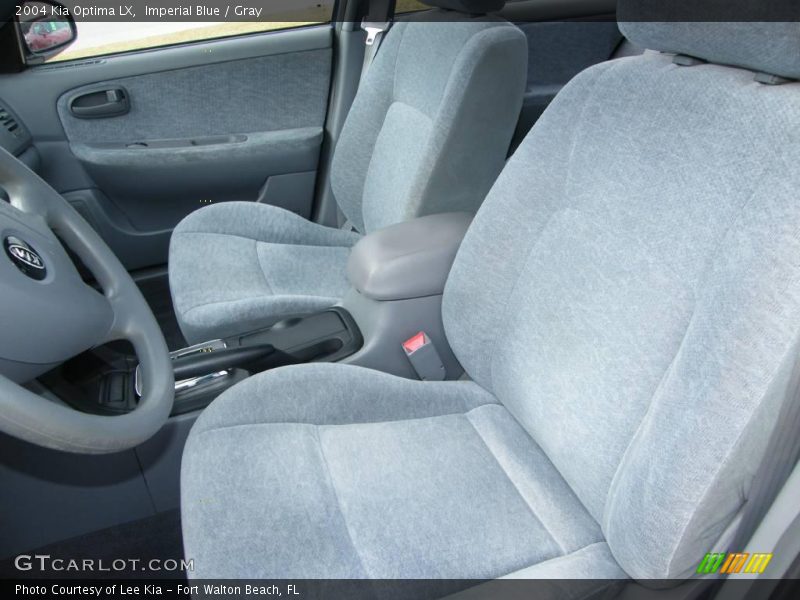 Imperial Blue / Gray 2004 Kia Optima LX