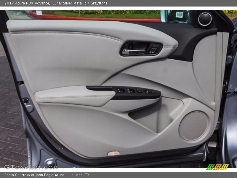 Lunar Silver Metallic / Graystone 2017 Acura RDX Advance