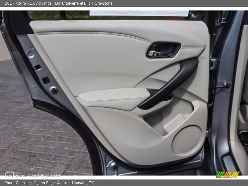 Lunar Silver Metallic / Graystone 2017 Acura RDX Advance
