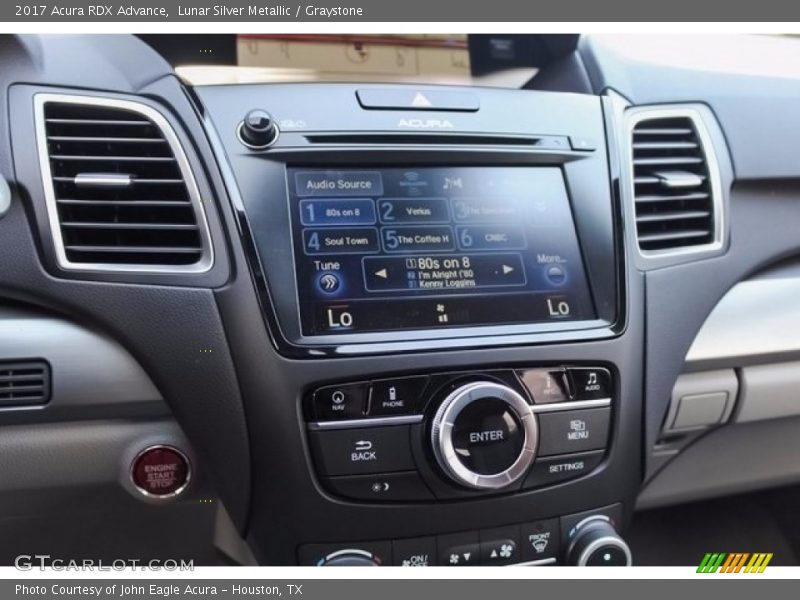 Lunar Silver Metallic / Graystone 2017 Acura RDX Advance