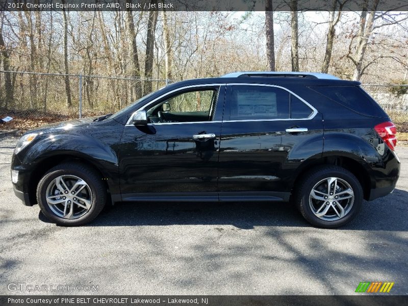 Black / Jet Black 2017 Chevrolet Equinox Premier AWD