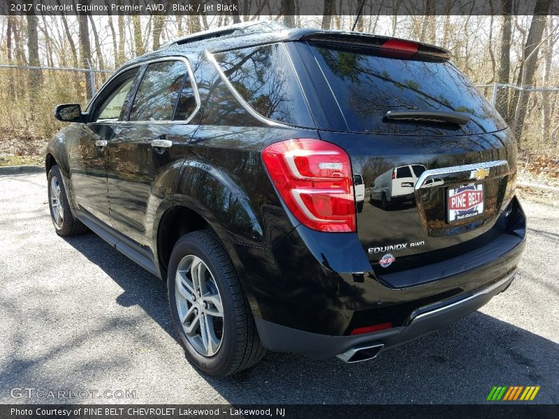 Black / Jet Black 2017 Chevrolet Equinox Premier AWD