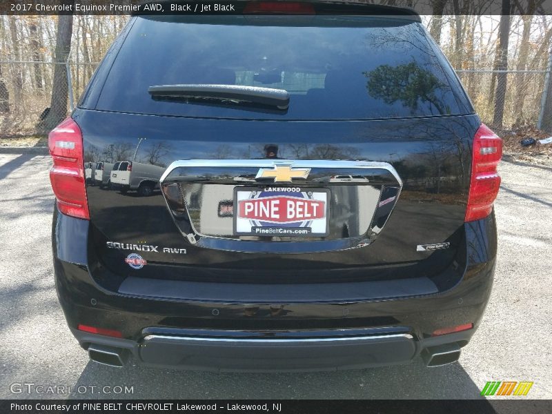 Black / Jet Black 2017 Chevrolet Equinox Premier AWD