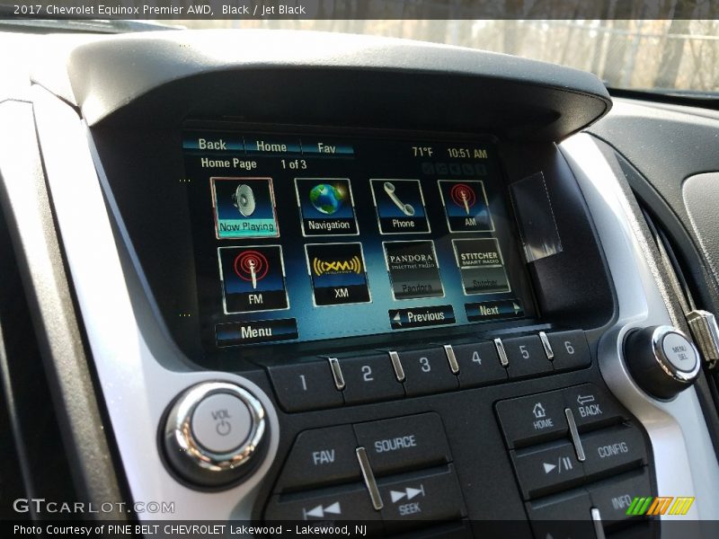 Black / Jet Black 2017 Chevrolet Equinox Premier AWD